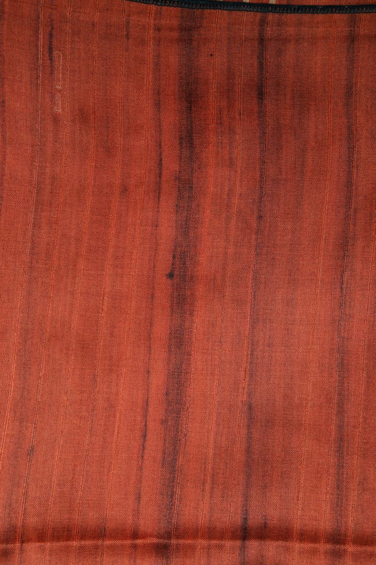 Cream White Jute Sarees with Without Zari Zari Temple Borders view 3