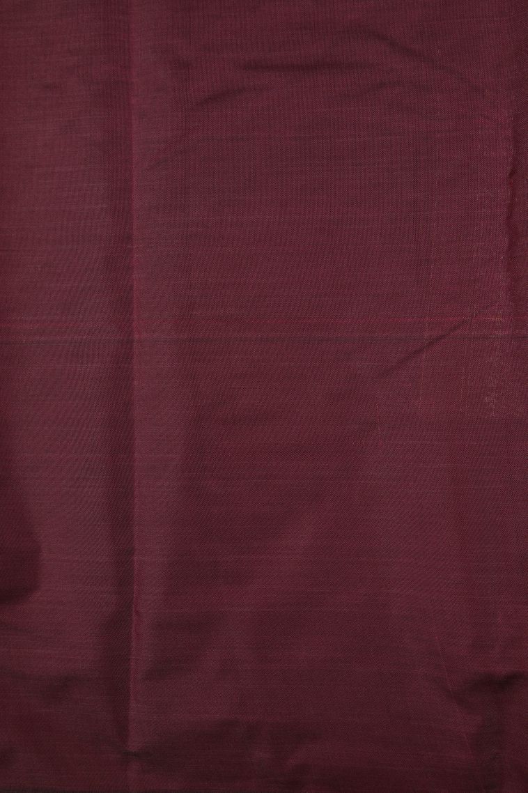 Bosenberry Purple Soft Silk Sarees with Without Zari Zari Floral Patterns view 3