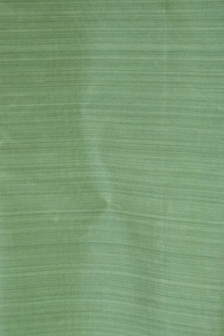 Lime Green Soft Silk Sarees with Without Zari Zari Geometric Shapes view 3