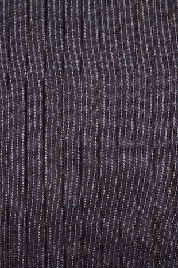 Sage Green Organza Saree with Without Zari Zari Floral Patterns view 3