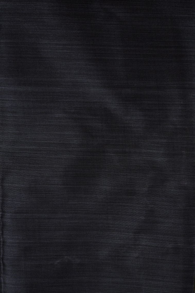 Charcoal Black Soft Silk Sarees with Without Zari Zari Geometric Shapes view 3