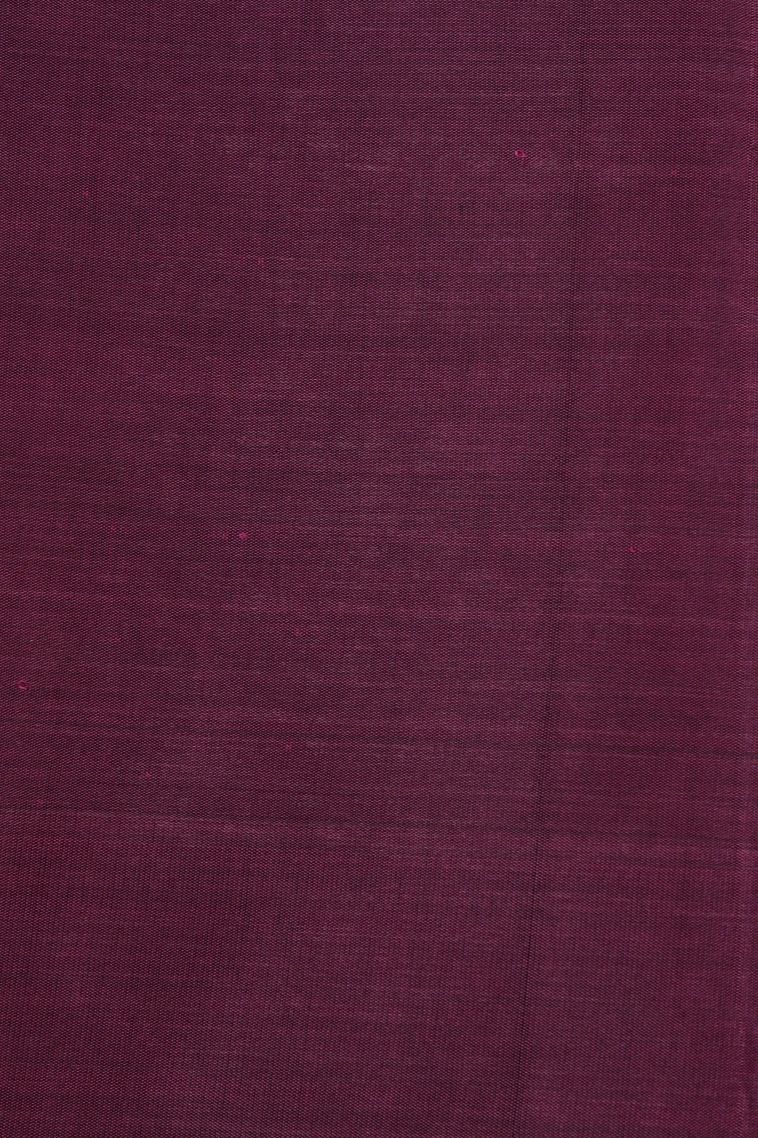 Bosenberry Purple Soft Silk Sarees with Without Zari Zari Floral Patterns view 3