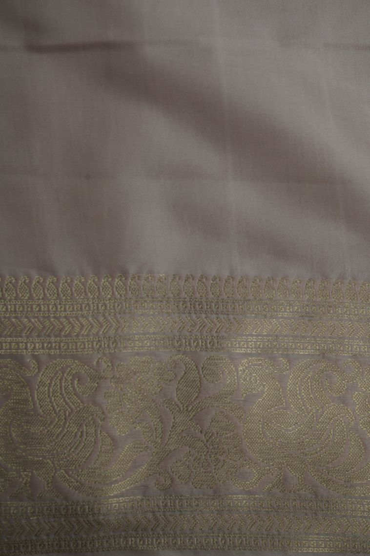 Crepe Pink Soft Silk Saree with Gold Zari Buttis (small Dots Or Motifs) view 3