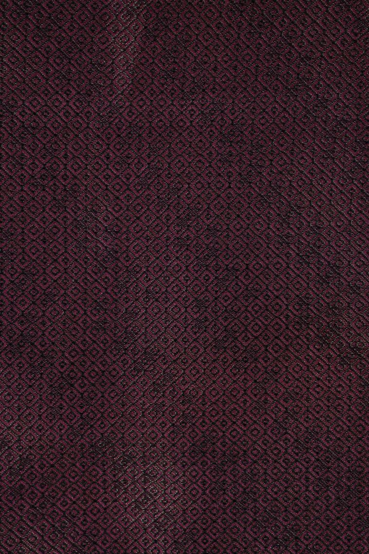 Magenta  Pink Art Silk with Bronze Zari Floral Patterns view 3