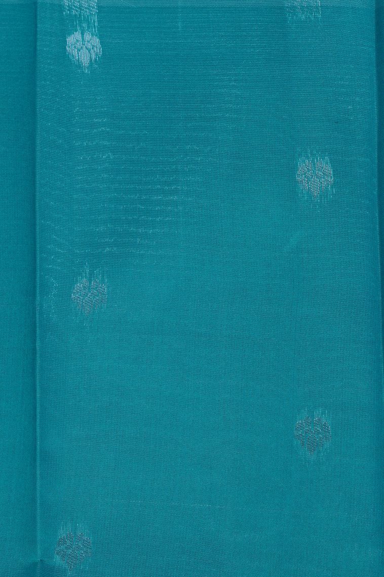 Lemon Yellow Visiri Madippu Silk Sarees with Silver Zari Floral Patterns view 3