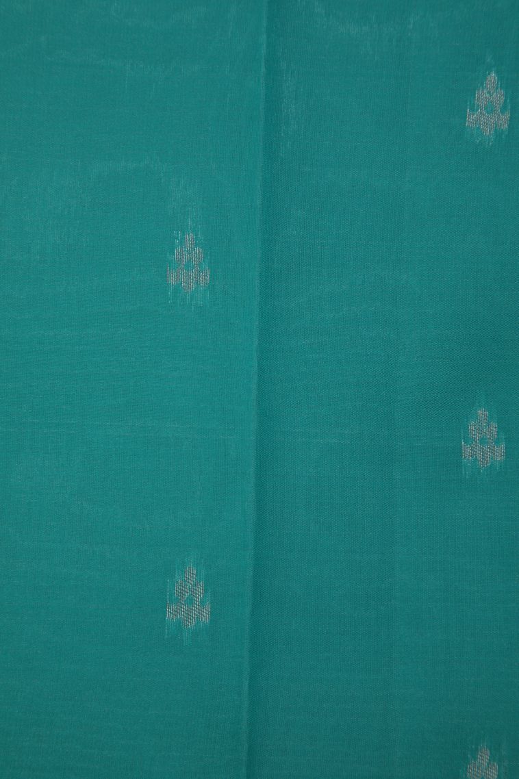 Crepe Pink Visiri Madippu Silk Sarees with Silver Zari Floral Patterns view 3