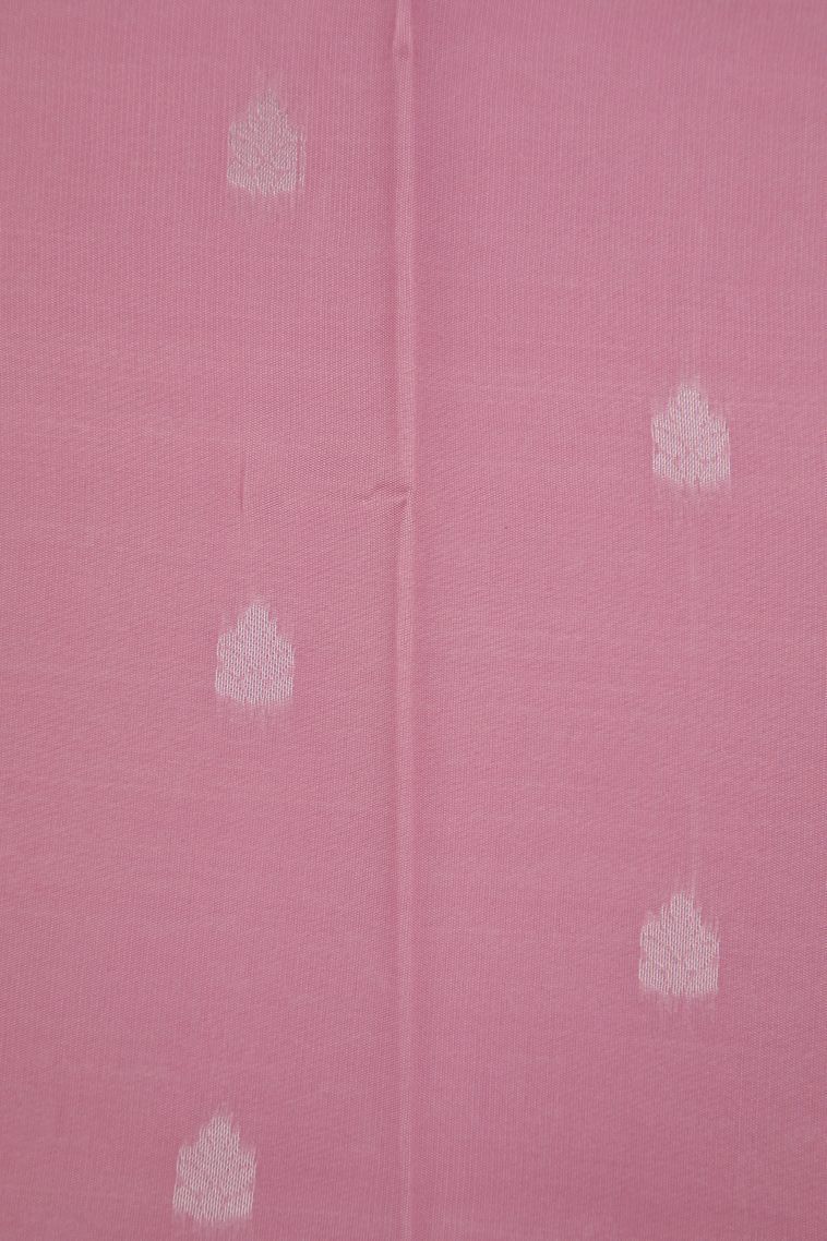 Sky Blue Visiri Madippu Silk Sarees with Silver Zari Floral Patterns view 3