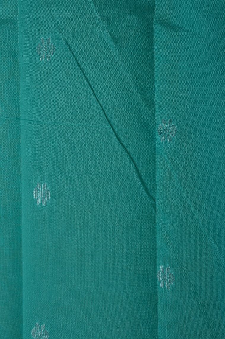 Lemon Yellow Visiri Madippu Silk Sarees with Silver Zari Floral Patterns view 3