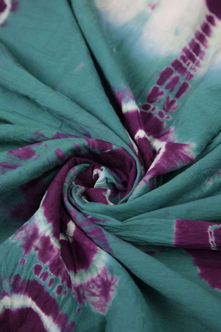 Teal Blue Cotton Sarees with Without Zari Zari Geometric Shapes view 4