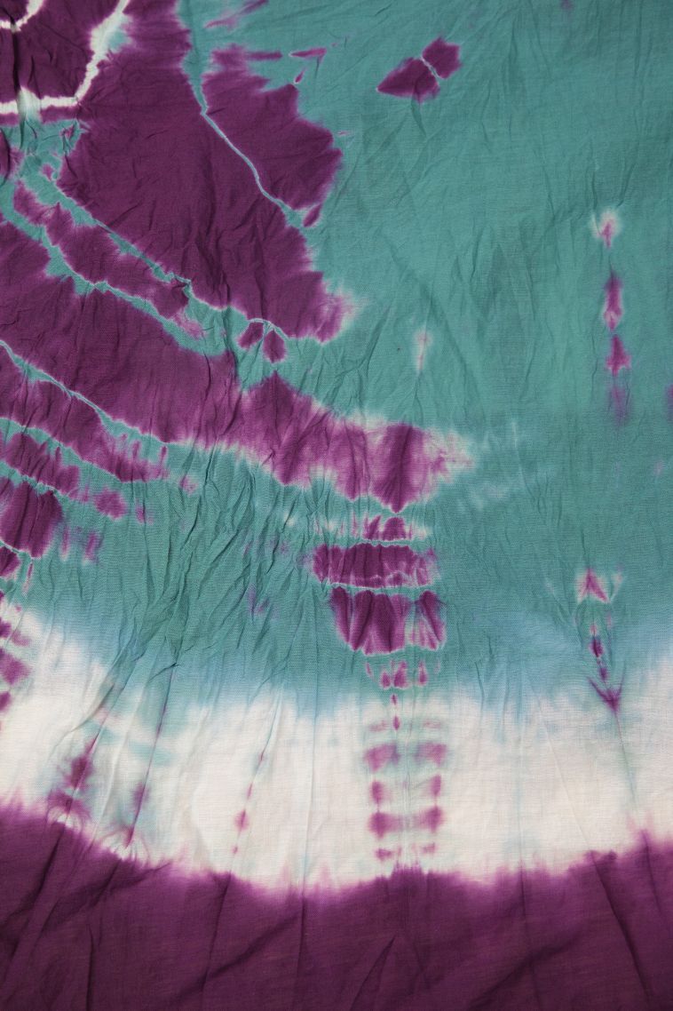 Teal Blue Cotton Sarees with Without Zari Zari Geometric Shapes view 3