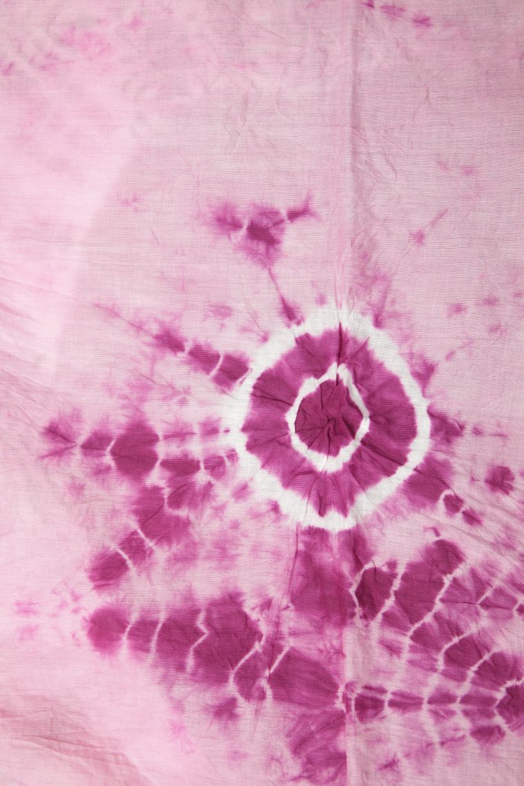 Magenta  Pink Cotton Sarees with Without Zari Zari Floral Patterns view 3