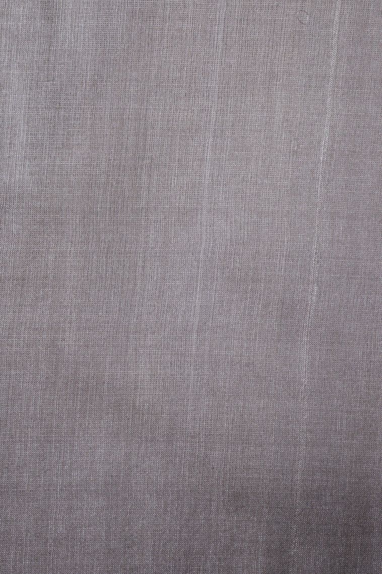 Slate Blue Tussar Saree with Without Zari Zari Buttis (small Dots Or Motifs) view 3