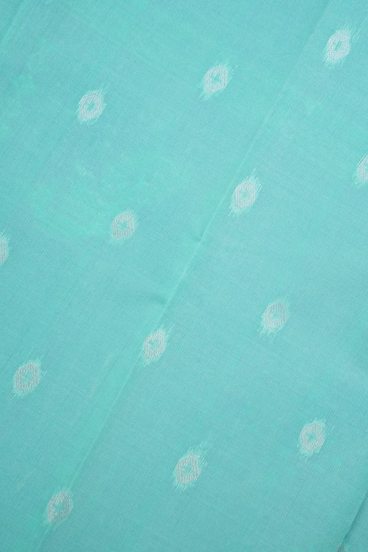 Jam Purple Visiri Madippu Silk Sarees with Silver Zari Floral Patterns view 3