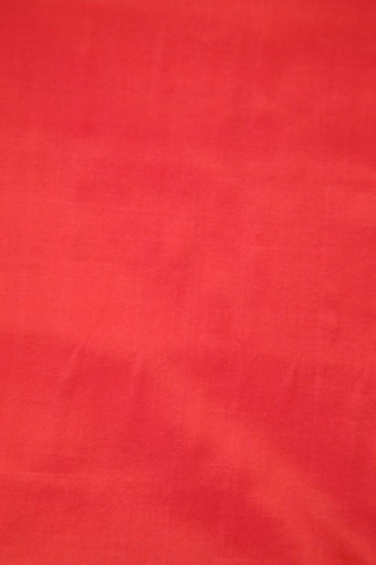 Sapphire Blue Soft Silk Saree with Copper Zari Stripes view 3