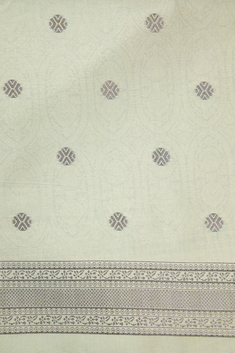 Biscotti Yellow Tussar Saree with Without Zari Zari Checks view 3