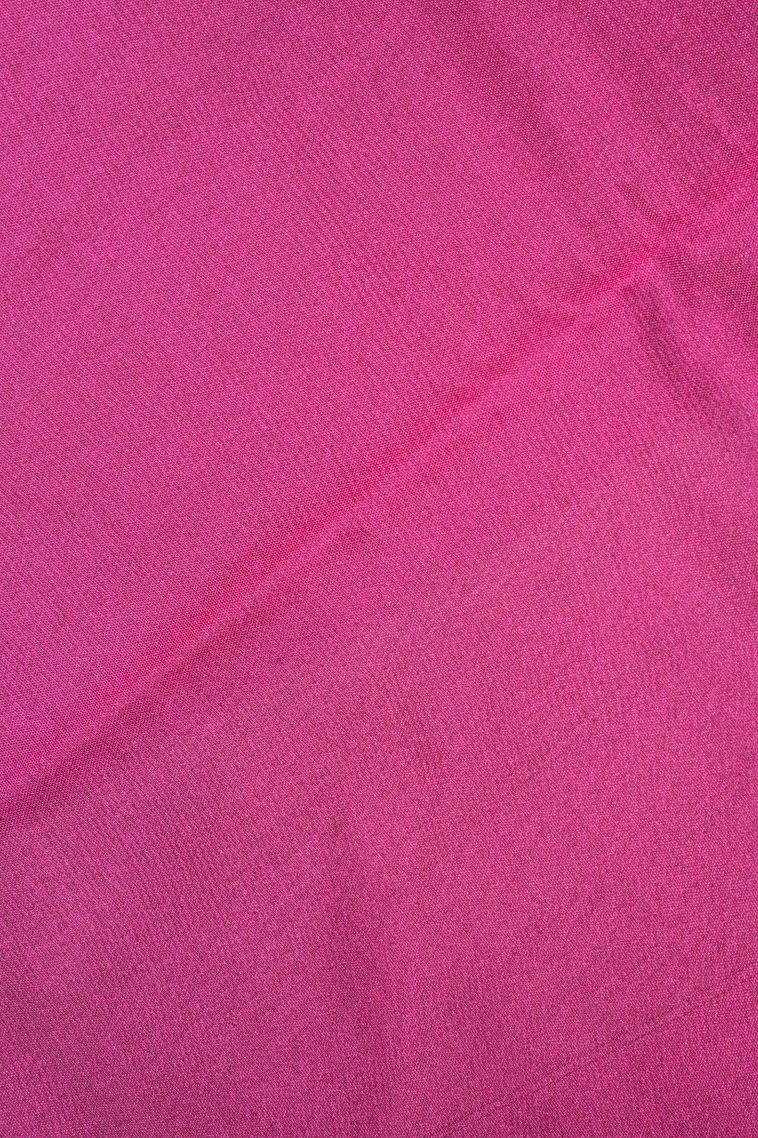 Azure Blue Soft Silk Saree with Copper Zari Stripes view 3