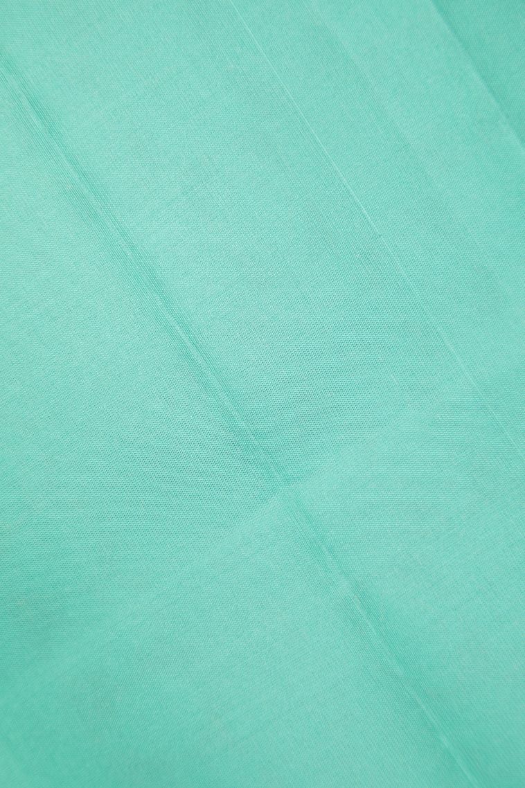 Gold Soft Silk Saree with Copper Zari Buttis (small Dots Or Motifs) view 3