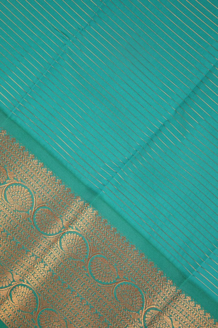 Strawberry Pink Visiri Madippu Silk Sarees with Copper Zari Checks view 3