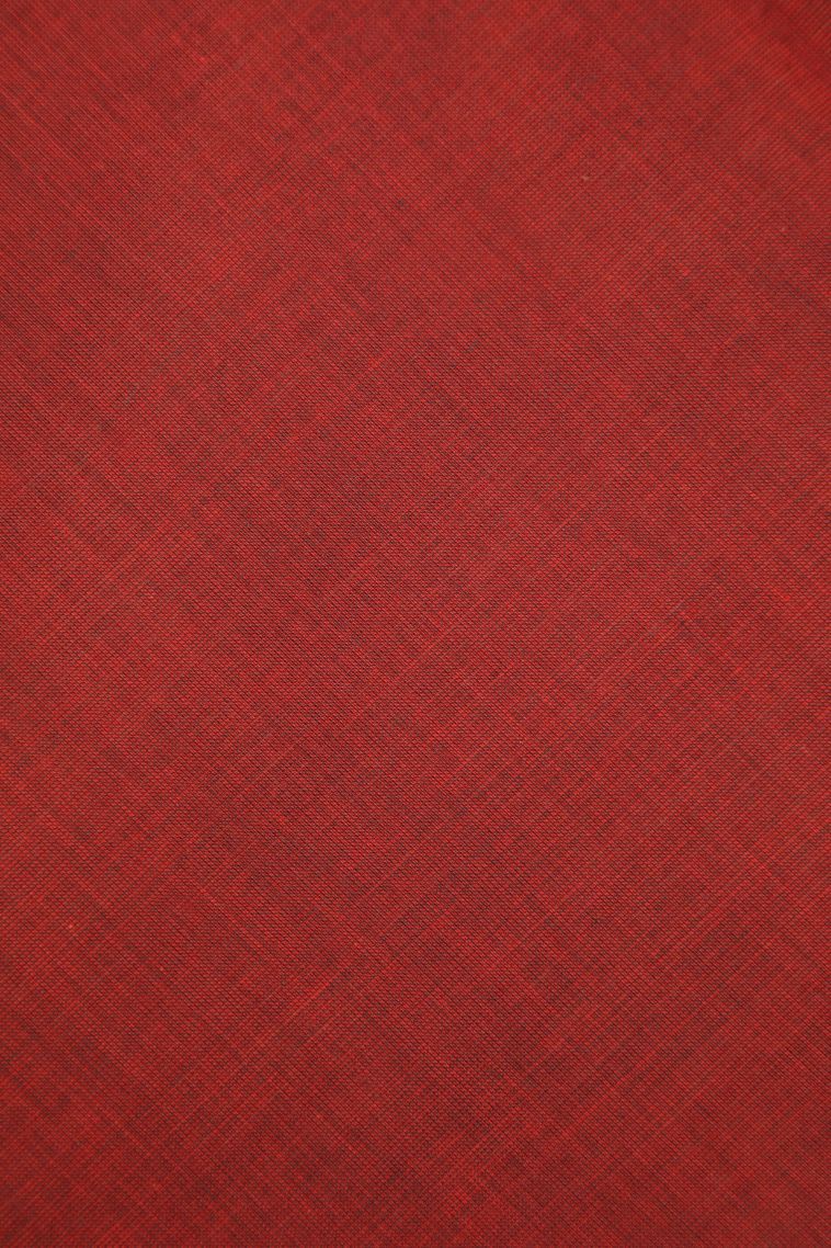 Blush Red Kovai Cotton Sarees with Without Zari Zari Buttis (small Dots Or Motifs) view 3