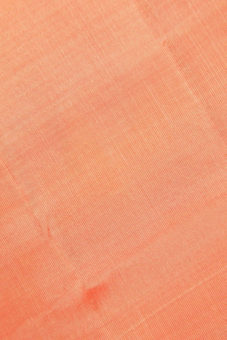 Macaroon Yellow Soft Silk Saree with Copper Zari Buttis (small Dots Or Motifs) view 3