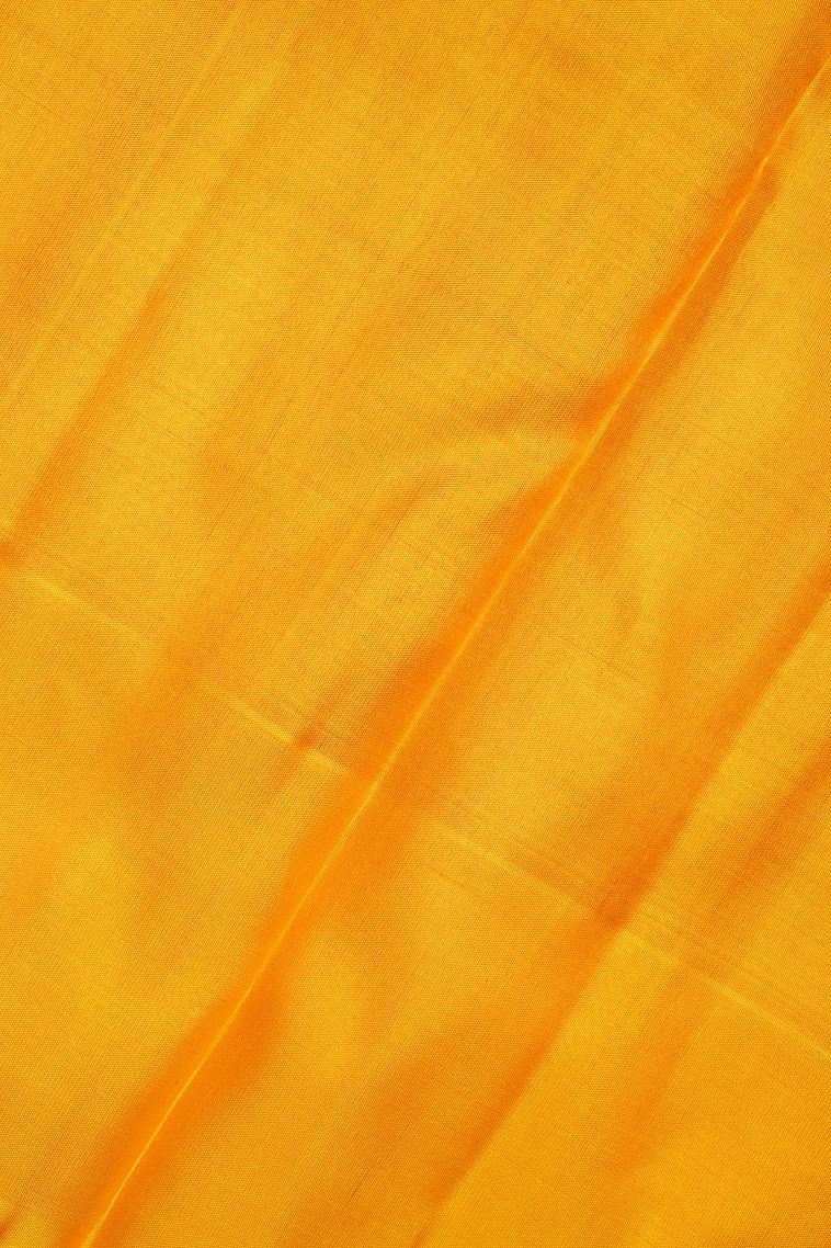 Hot Pink Soft Silk Saree with Silver Zari Stripes view 3