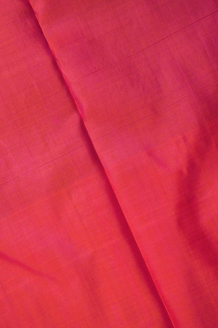 Admiral Blue Soft Silk Saree with Silver Zari Floral Patterns view 3