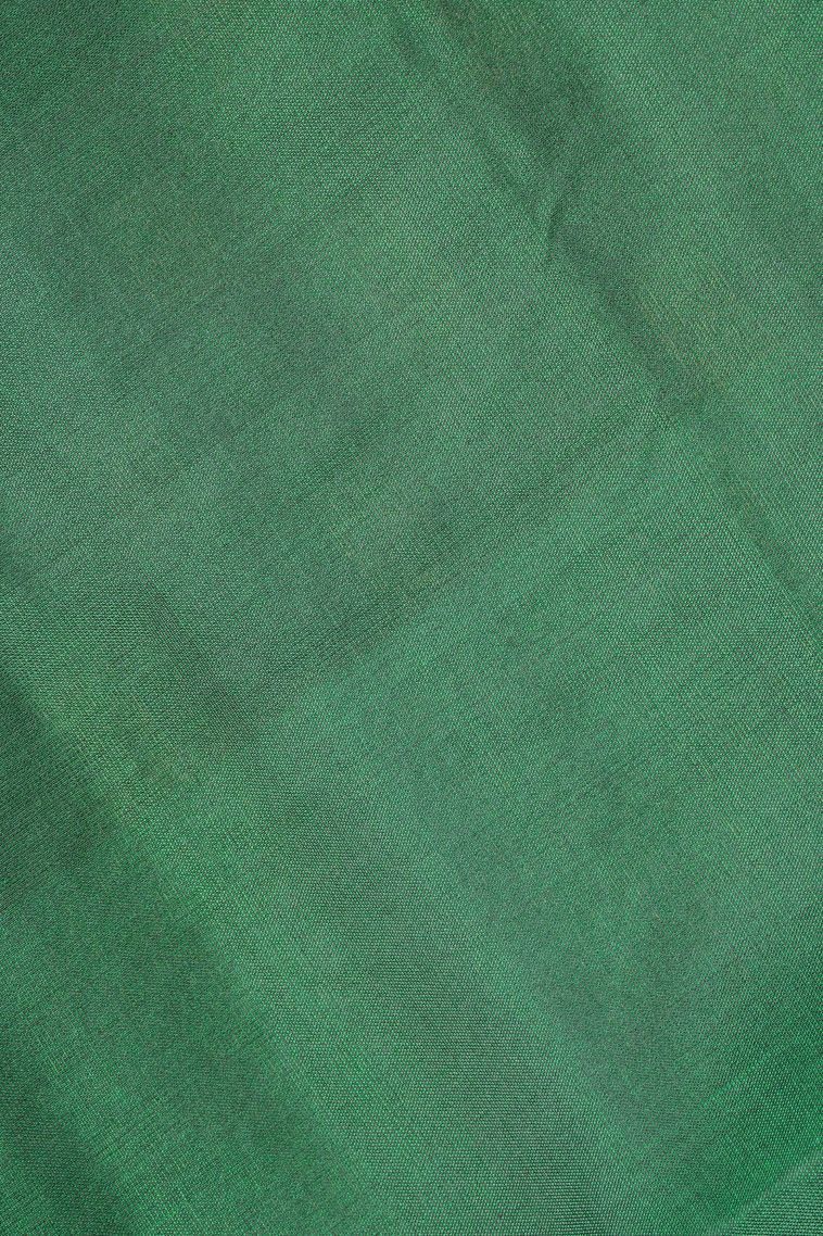 Lemon Yellow Soft Silk Saree with Gold Zari Stripes view 3