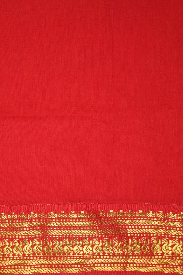 Lemon Yellow Kalyani Cotton with Without Zari Zari Buttis (small Dots Or Motifs) view 3