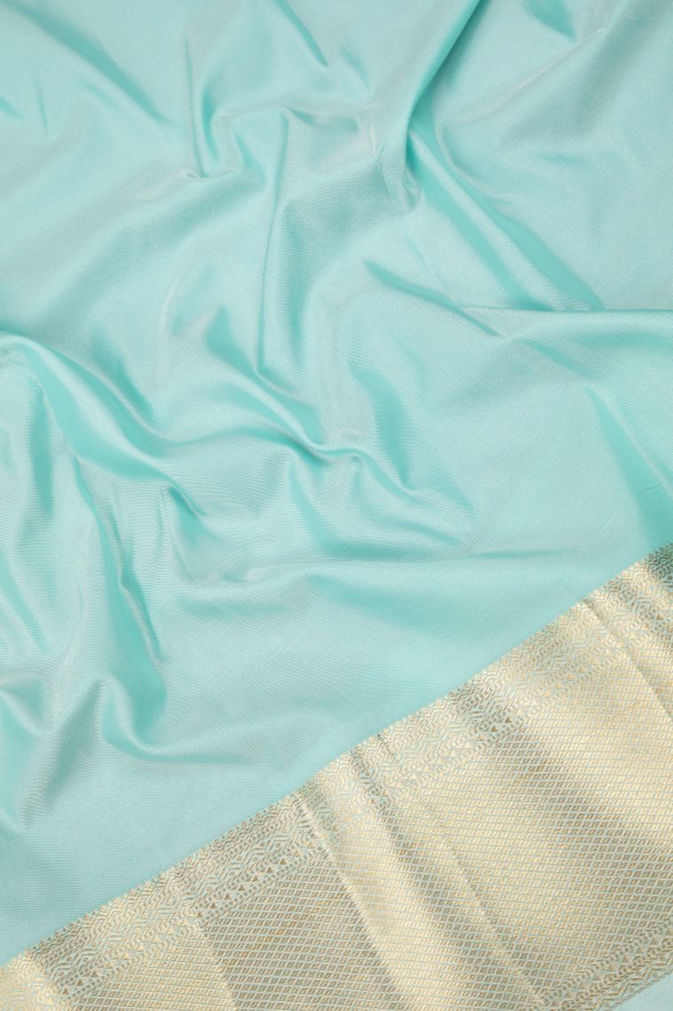 Hot Pink Samudrika Pattu with Copper Zari Floral Patterns view 3