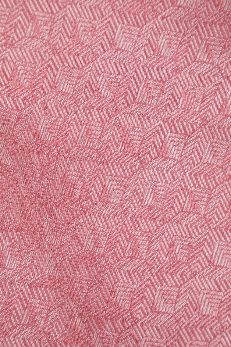 Magenta Purple Tussar Saree with Without Zari Zari Plain view 3