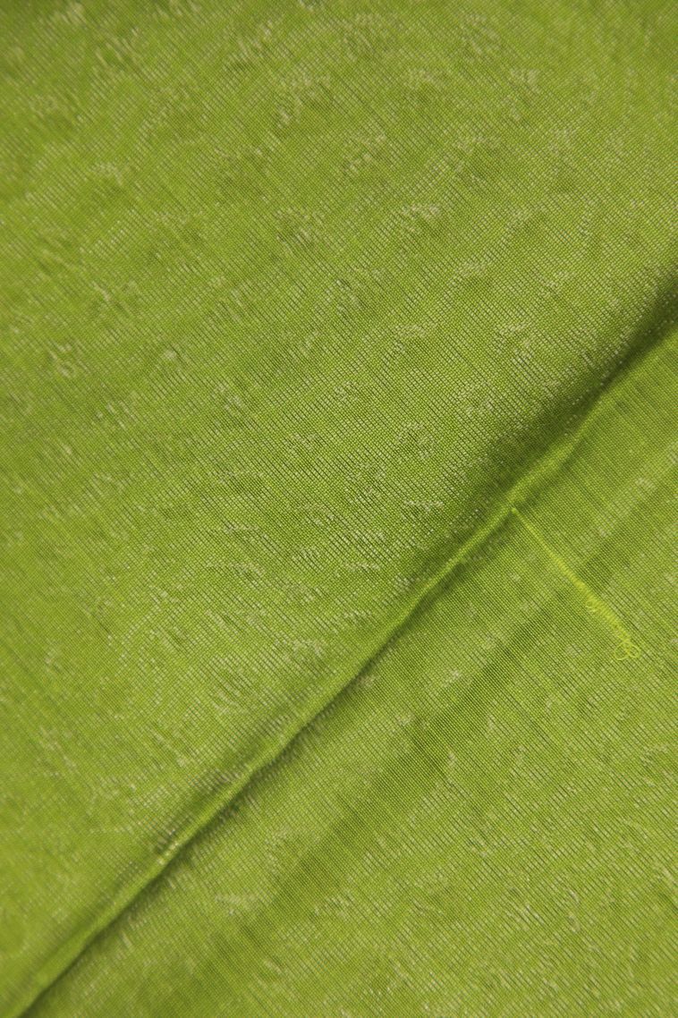 Bosenberry Purple Silk Cotton Sarees with Silver Zari Buttis (small Dots Or Motifs) view 3