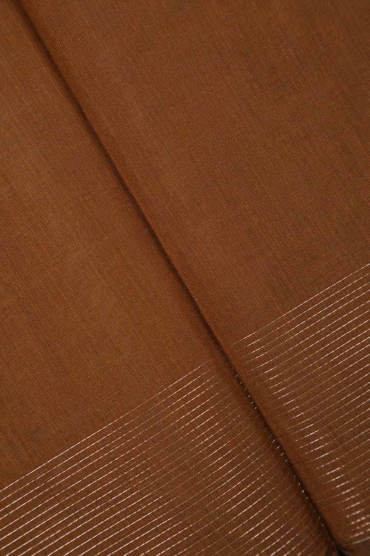 Lavender Purple Silk Cotton Sarees with Without Zari Zari Buttis (small Dots Or Motifs) view 3