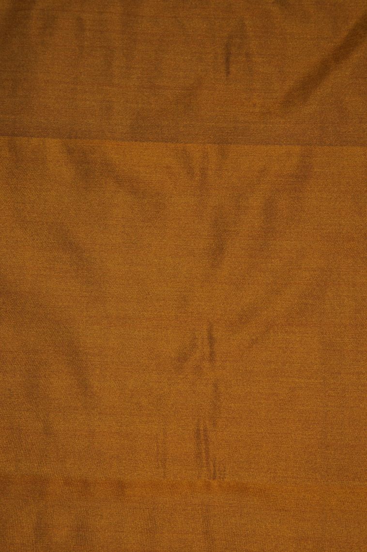 Berry Red Soft Silk Saree with Copper Zari Buttis (small Dots Or Motifs) view 3