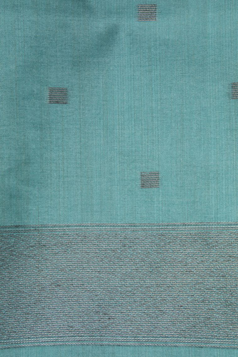 Cinnamon Brown Tussar Saree with Without Zari Zari Checks view 3