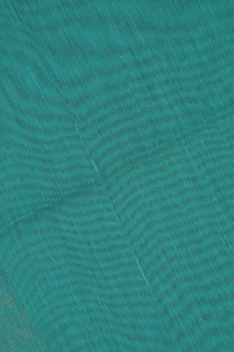 Amethyst Purple Silk Cotton Sarees with Copper Zari Stripes view 3