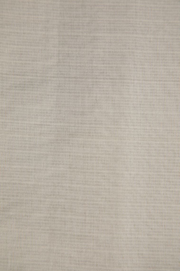 Ivory White Organza Saree with Without Zari Zari Floral Patterns view 3