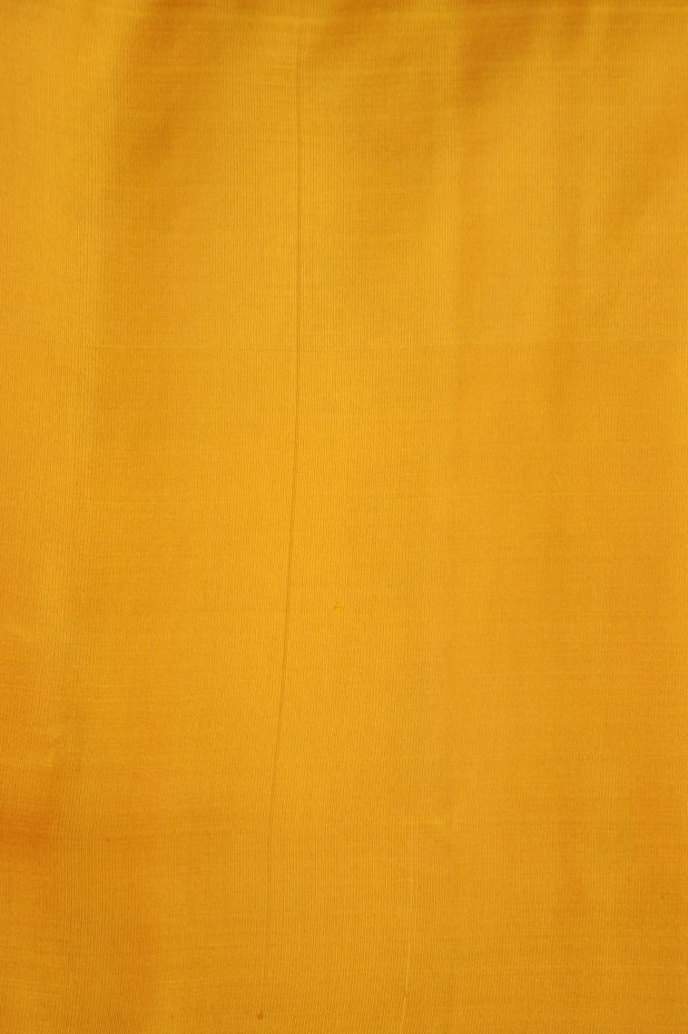 Rose  Red Soft Silk Saree with Gold Zari Stripes view 3