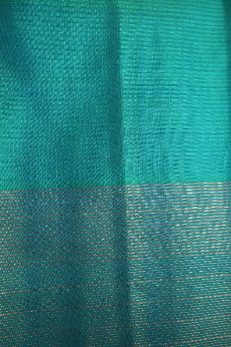 Ballet Pink Soft Silk Saree with Gold Zari Buttis (small Dots Or Motifs) view 3