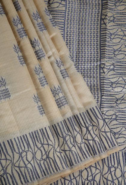 Cookie Yellow Raw Silk Sarees with Without Zari Zari Floral Patterns