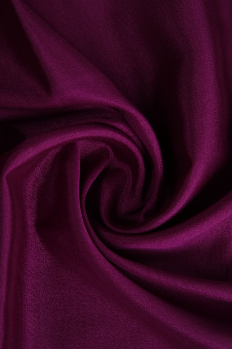 Viola Purple Mysore Silk with Gold Zari Plain view 4
