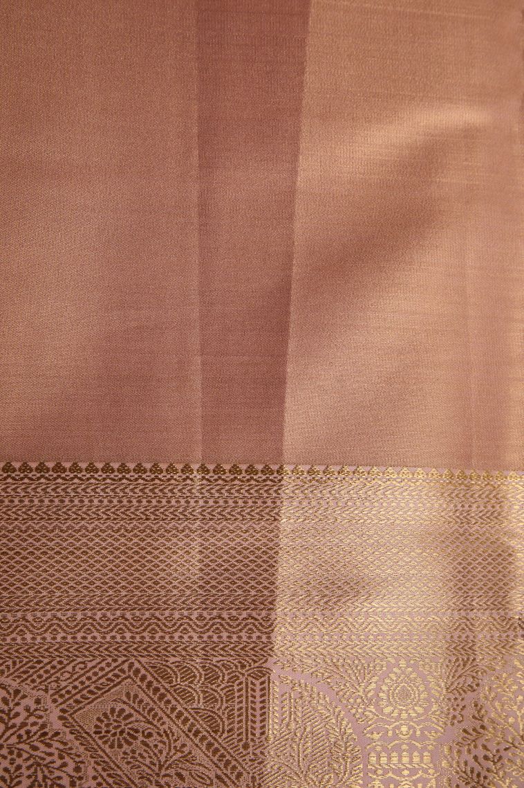 Oscar Gold Apoorva Silk Sarees with Gold Zari Floral Patterns view 3