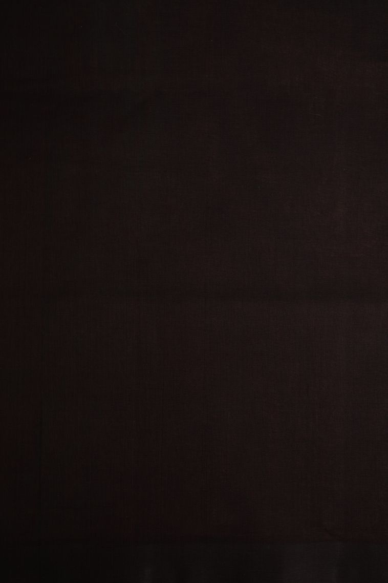 Pine Green Pure Handloom Kovai Cotton with Without Zari Zari Floral Patterns view 3